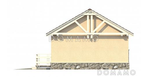 Проект гаражно-хозяйственного комплекса / Фасад 1
