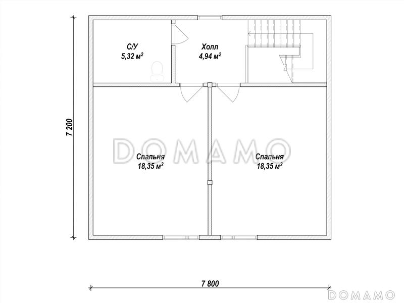 K-178 / План 2 этажа