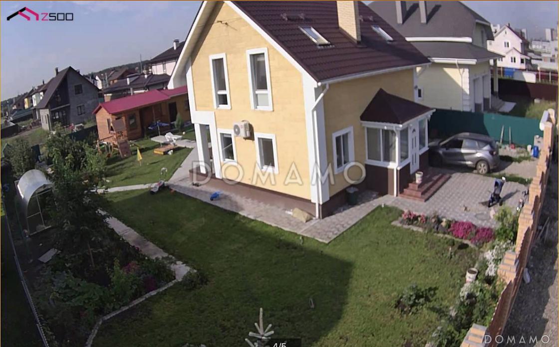 Проект небольшого одноэтажного дома из газобетона с тремя спальнями на мансардном этаже и балконом / 7