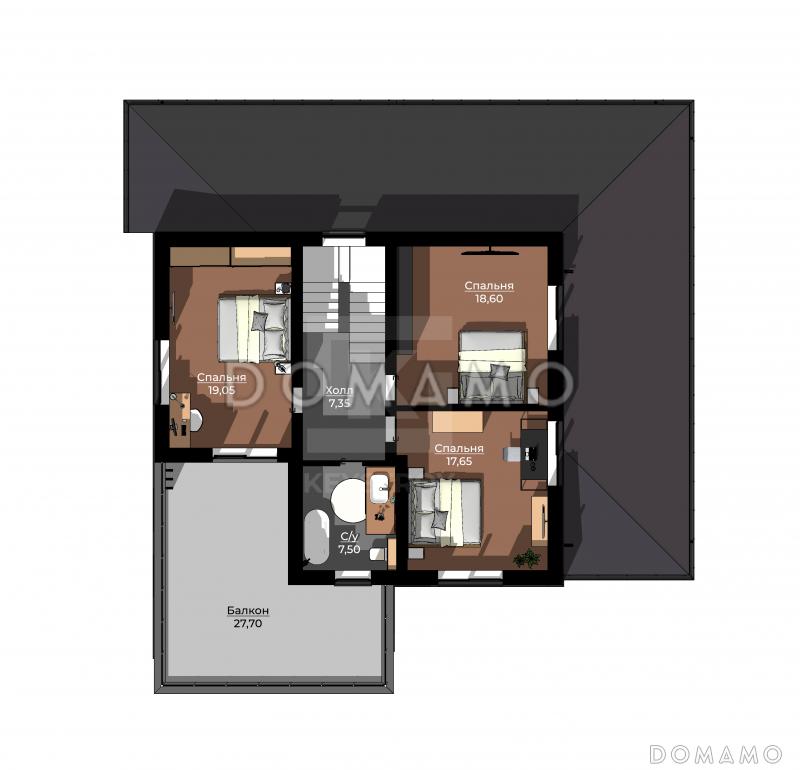 КейСтрой-239 / План 2 этажа