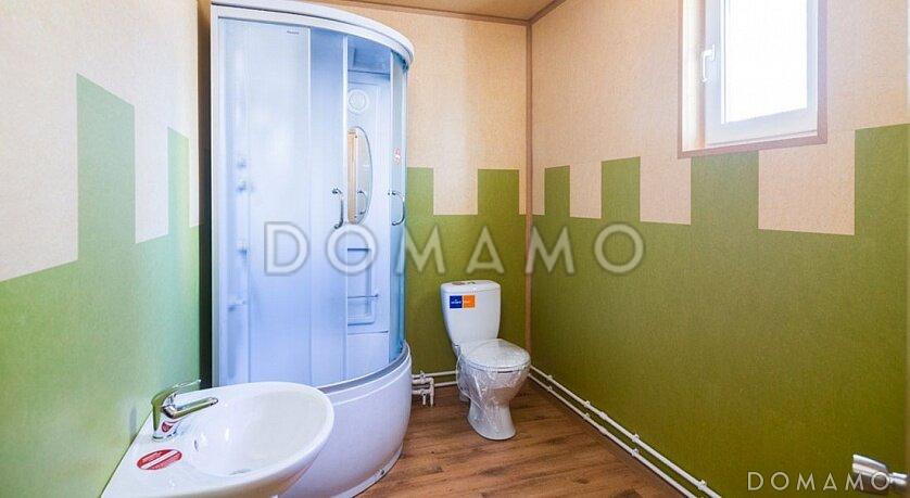 Проект каркасного дома с облицовкой деревянной вагонкой / 7