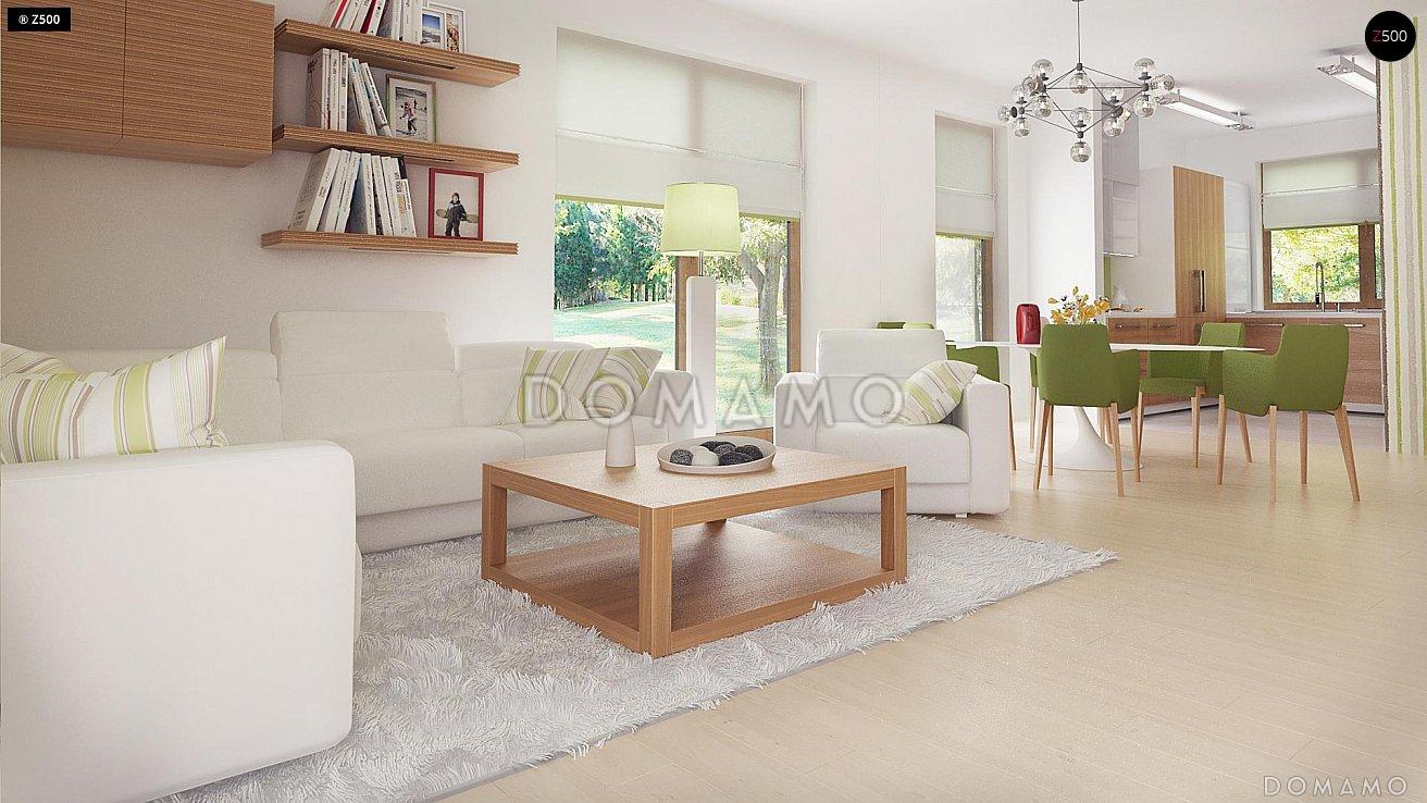 Проект одноэтажного дома из газобетона с тремя спальнями и кабинетом / 13