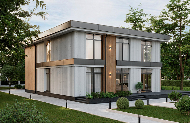 Коттедж «Тихая Слобода», 433 м²
