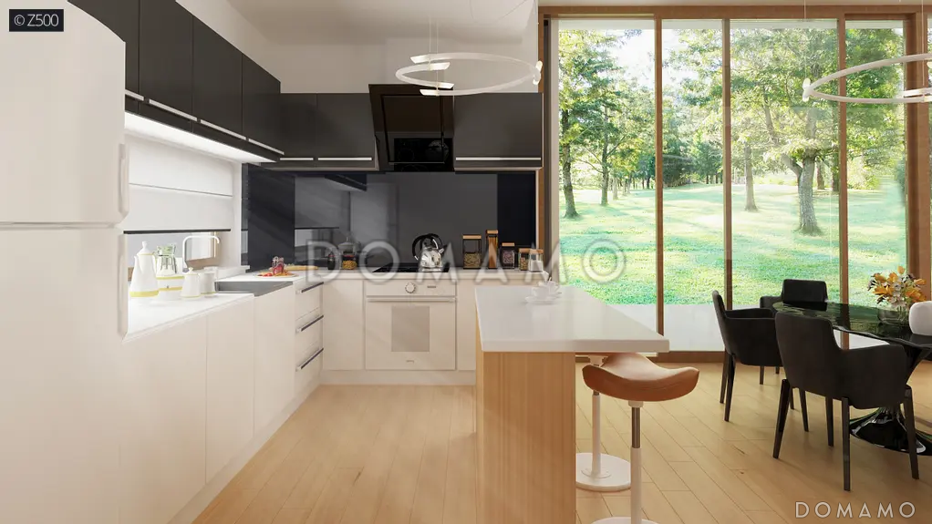 Проект кирпичного дома в стиле барнхаус с кабинетом, комнатой отдыха и увеличенной котельной / 10