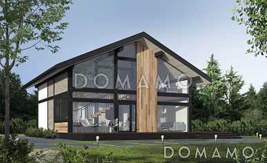 Проект Фахверкого дома 138D1