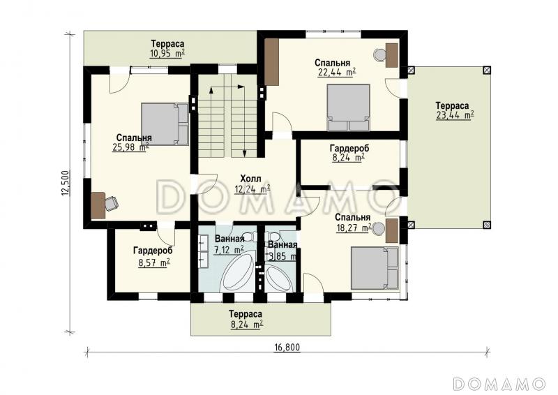 Шарль2 / План 2 этажа