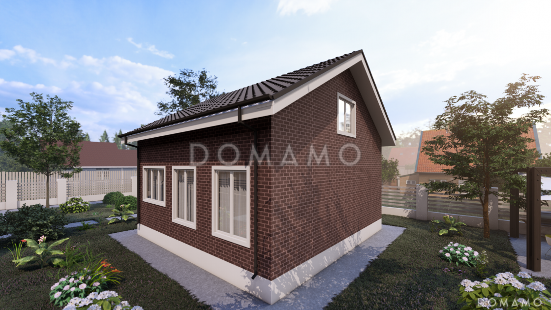 Каркасный дом для двух человек SK-56 / 4