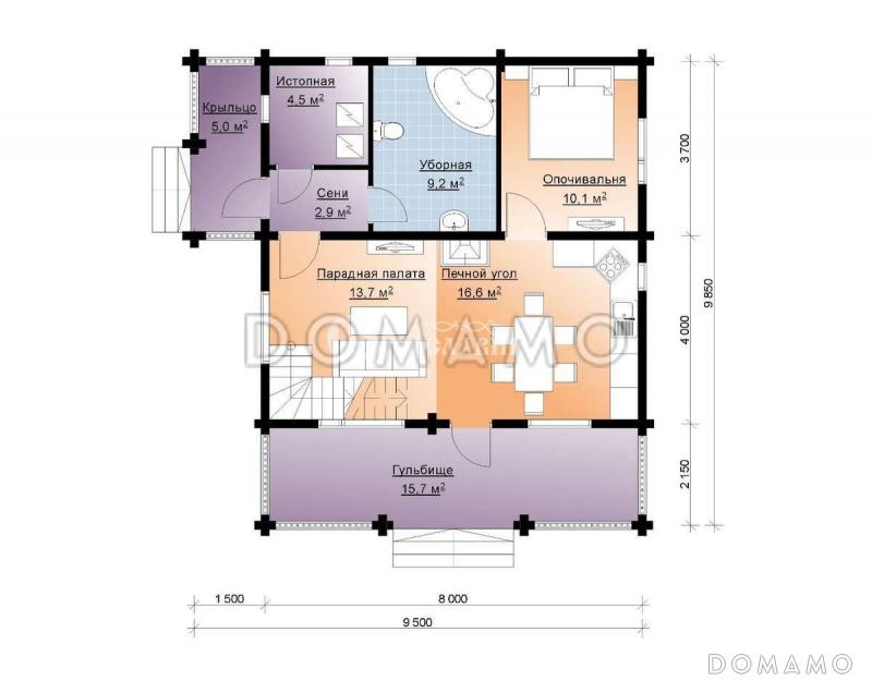 Иваново / План 1 этажа