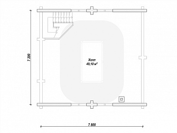 K-3-3 / План 2 этажа K-3-3 / План 2 этажа