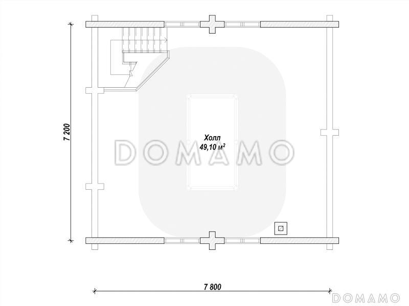 K-3-3 / План 2 этажа K-3-3 / План 2 этажа