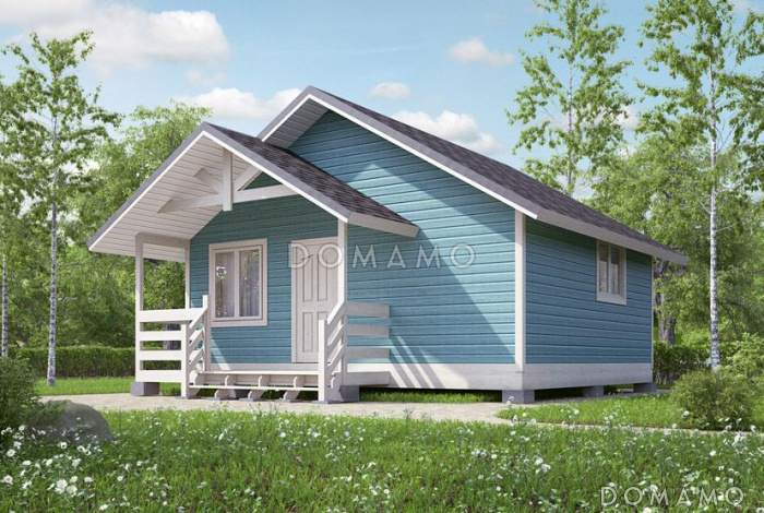 Проект бани из клееного бруса 6х5 Проект бани из клееного бруса 6х5