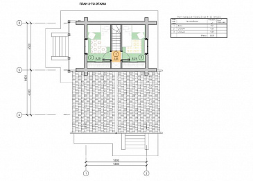 Саян / План 2 этажа