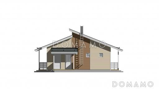 С-172.1 одноэтажный дом / Фасад 1