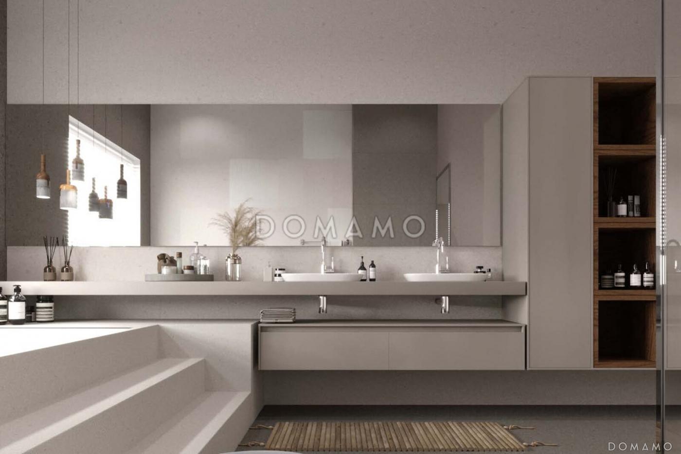 Проект кирпичного Г-образного дома с 3 спальнями, сауной и барбекю на террасе / 26