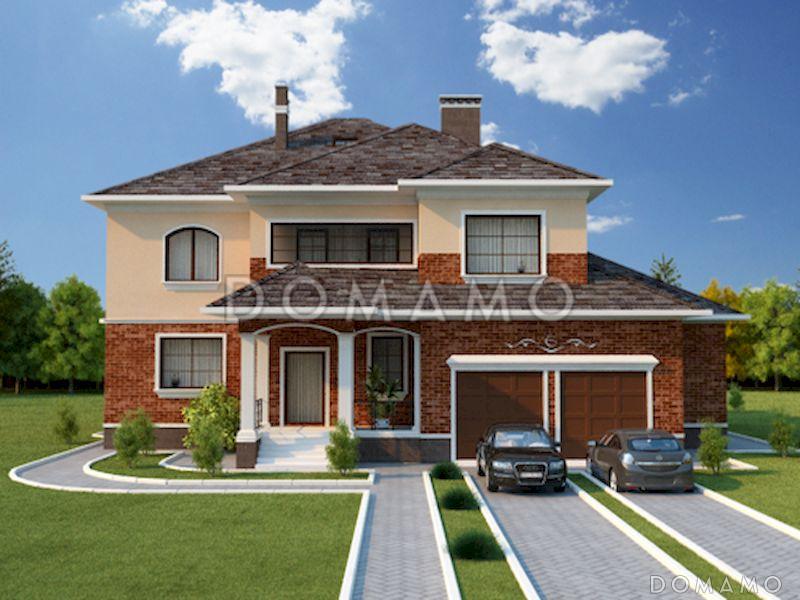 Проект дома с балконом и лоджией / 3