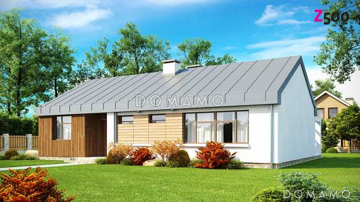 Проект загородного дома с просторной кладовой на кухне, террасой, ванной с окном Проект загородного дома с просторной кладовой на кухне, террасой, ванной с окном