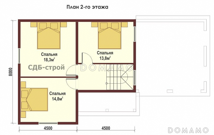 ДБР12 / План 2 этажа