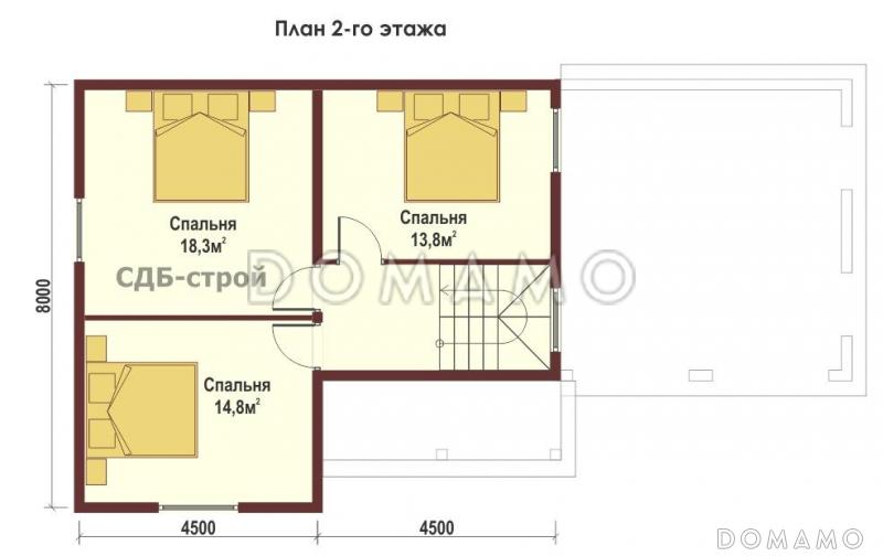 ДБР12 / План 2 этажа