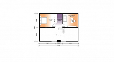 Сочи / План мансардного этажа Сочи / План мансардного этажа