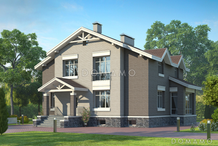 Проект вместительного особняка с бильярдным помещением, тренажерным залом и кинозалом Проект вместительного особняка с бильярдным помещением, тренажерным залом и кинозалом