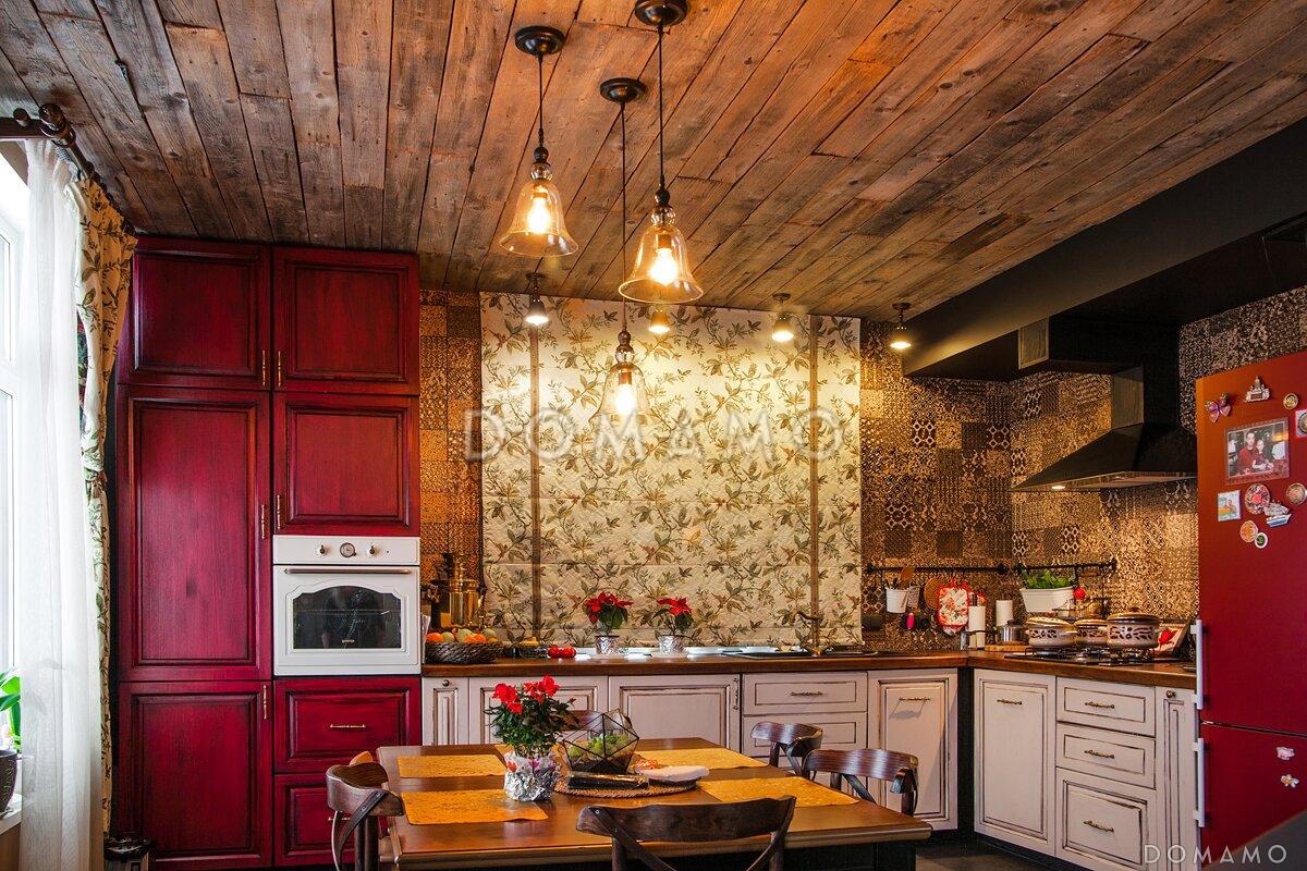 Проект дома из газобетона с двусветной гостиной, крытой террасой и островным камином / 8