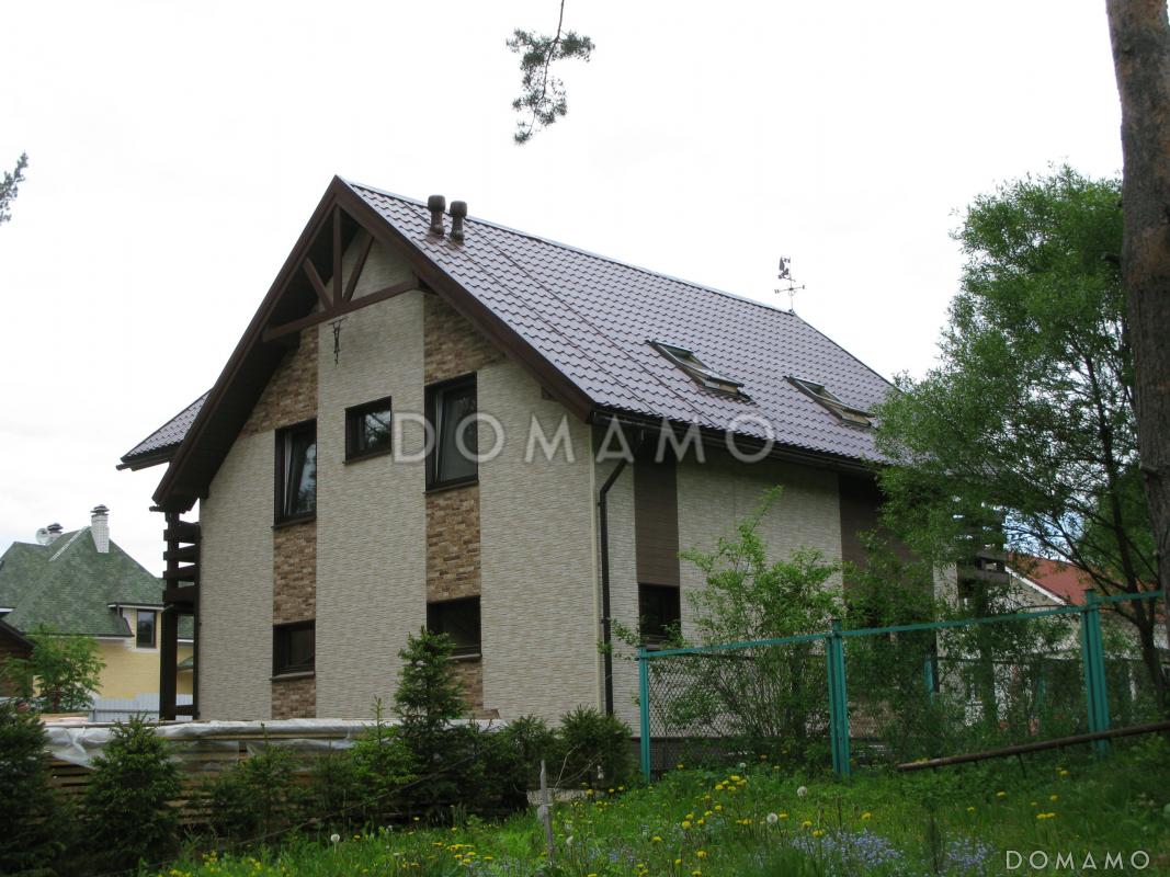 Проект каркасного дома с двумя балконами на мансардном этаже / 7