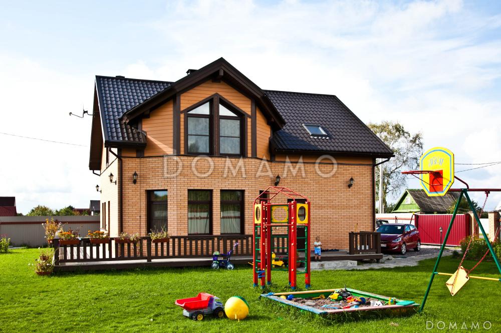 Проект кирпичного дома с эркером / 5