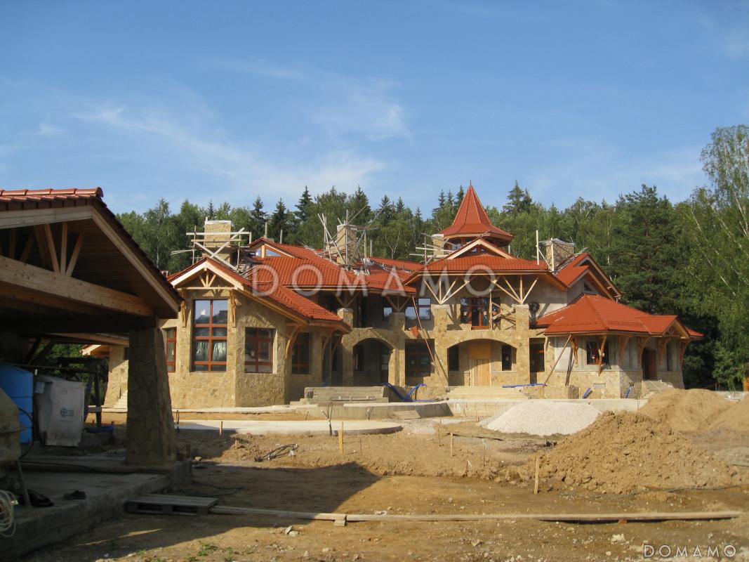 Проект коттеджа с угловой планировкой и бассейном / 10