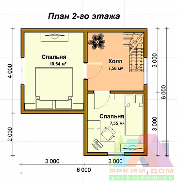S-1 / План 2 этажа S-1 / План 2 этажа