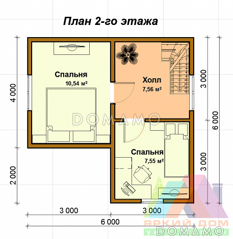 S-1 / План 2 этажа S-1 / План 2 этажа