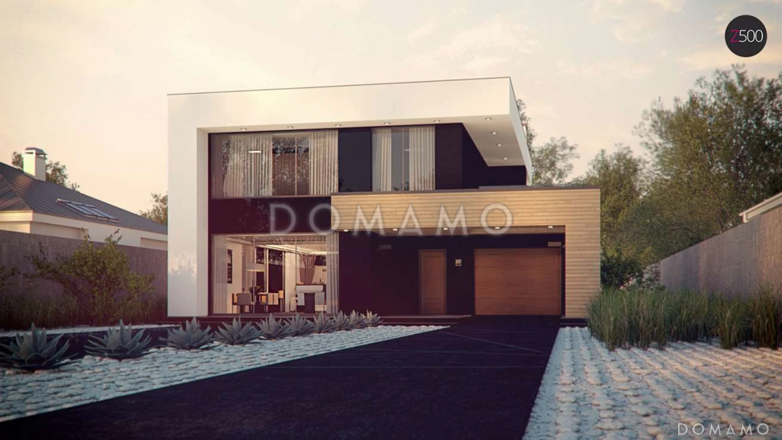 Проект дома из газобетона с 4 спальнями и большой гостиной, адаптированный для сейсмозоны / 9