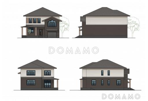 Проект 107 / Фасад 1