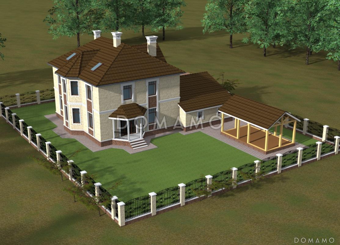 Проект дома в классическом стиле с гаражом / 6