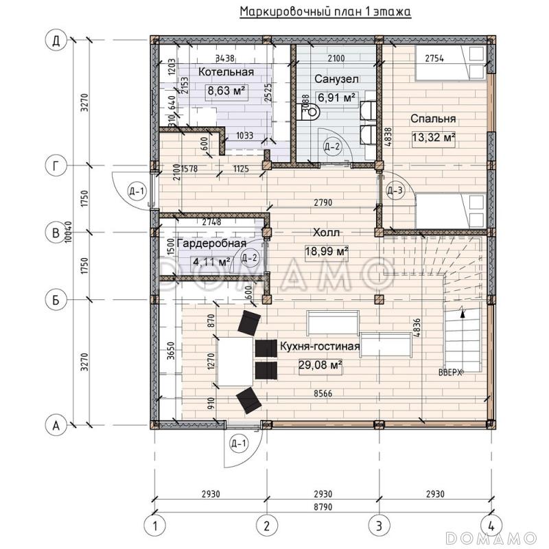 IDEA 168 / План 1 этажа