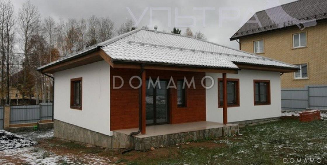 Проект одноэтажного дома адаптированного для каркасного строительства с тремя спальнями и крытой террасой / 17