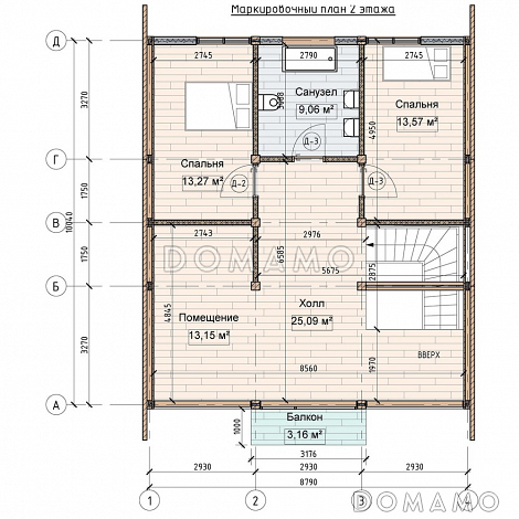 IDEA 168 / План 2 этажа
