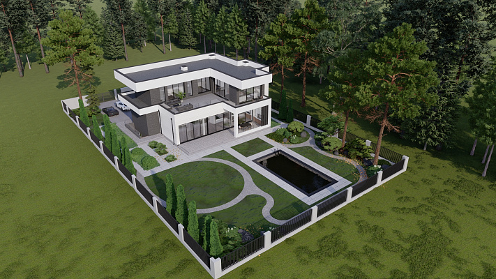 Комфортабельный дом в Минске, 703 м²