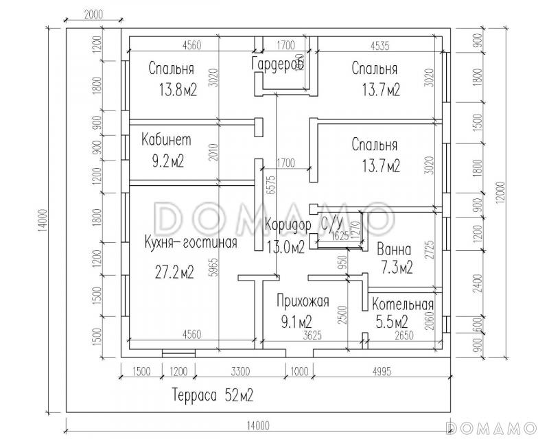КП-004 / План 1 этажа
