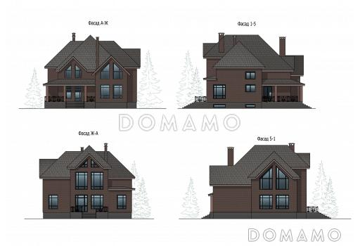 Проект 106 / Фасад 1