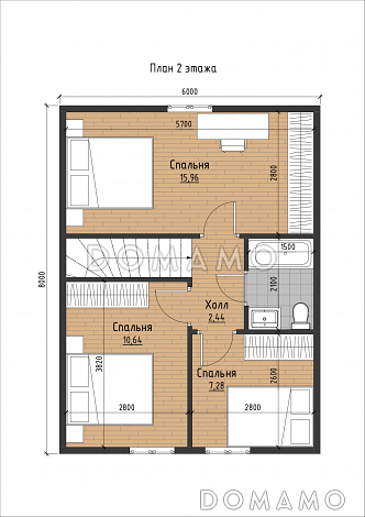 Б-18 / План 2 этажа Б-18 / План 2 этажа