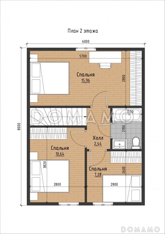 Б-18 / План 2 этажа