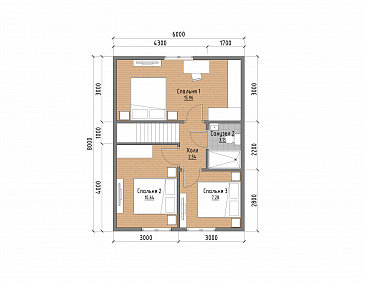 ДК-184 / План 2 этажа