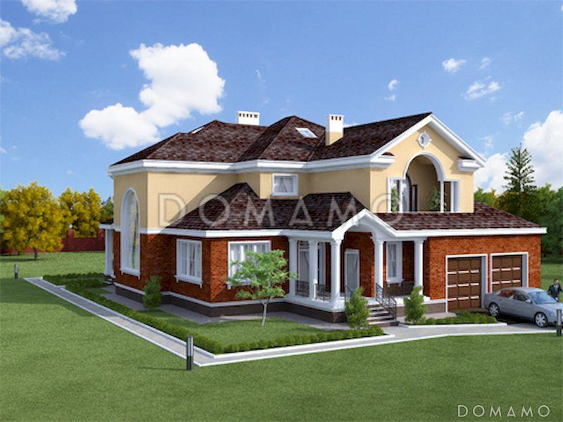 Проект просторного и светлого двухэтажного дома для большой семьи  / 3