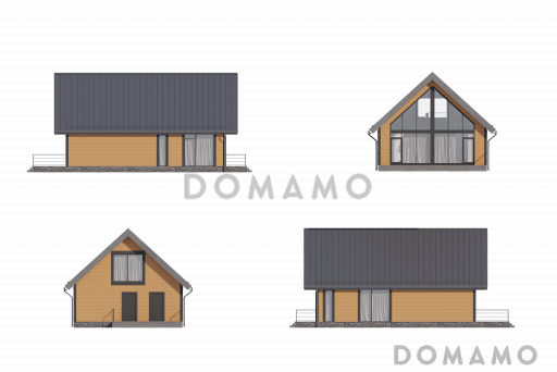 BRICK HOUSE 165 / Фасад 1