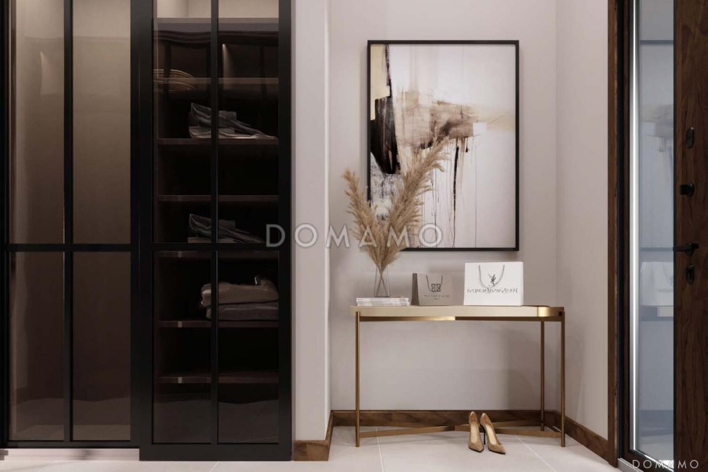 Проект дома из газобетона с сауной, 3 спальнями, террасой барбекю и навесом на 2 машины / 19