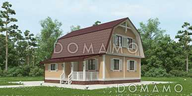 Проект дома с логичной планировкой внутреннего пространства