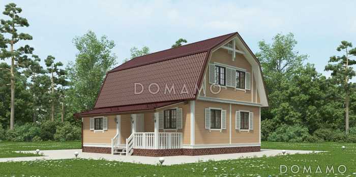 Проект дома с логичной планировкой внутреннего пространства Проект дома с логичной планировкой внутреннего пространства