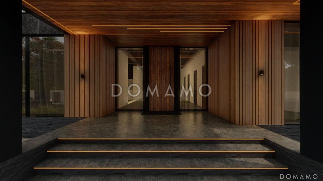 Проект современного двухэтажного дома с балконом, вторым светом и мастер-спальней / 5