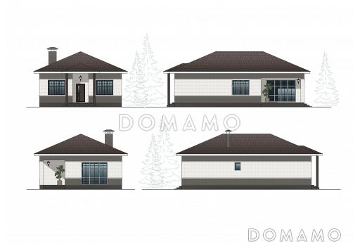 Проект 301 / Фасад 1