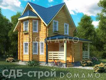 Дом из профилированного бруса ДПБ5